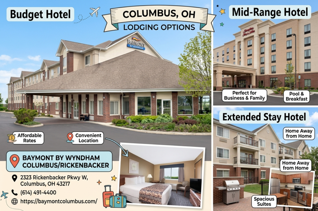 Affordable Hotel Views of columbus ohio