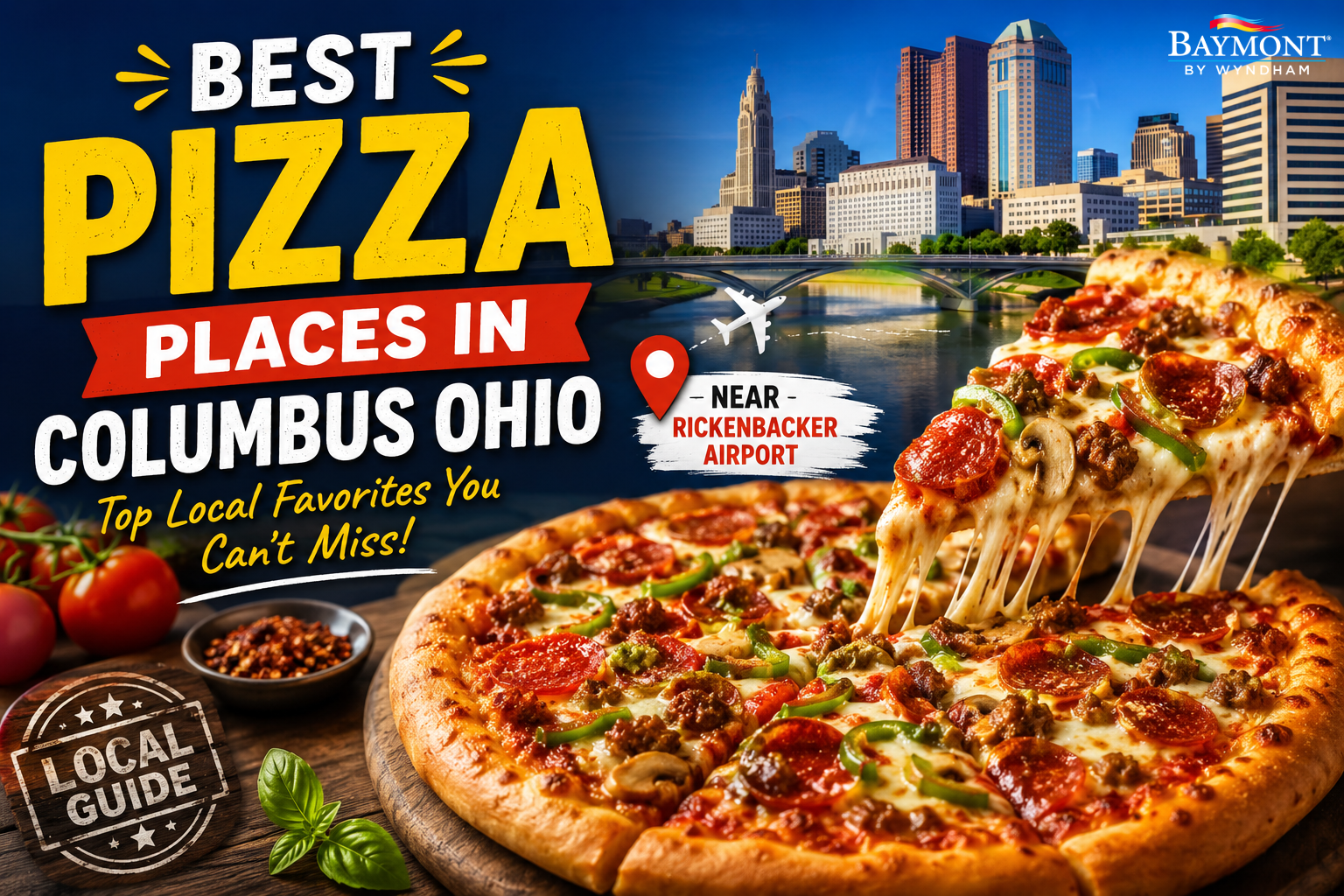 Best Pizza Places in Columbus Ohio thin crust pizza